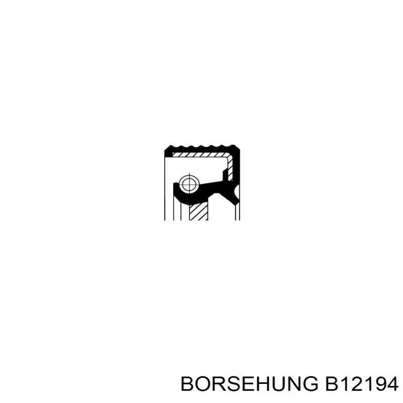 Сальник АКПП/КПП, вхідного/первинного валу Borsehung B12194 ціна, від 2.99 USD