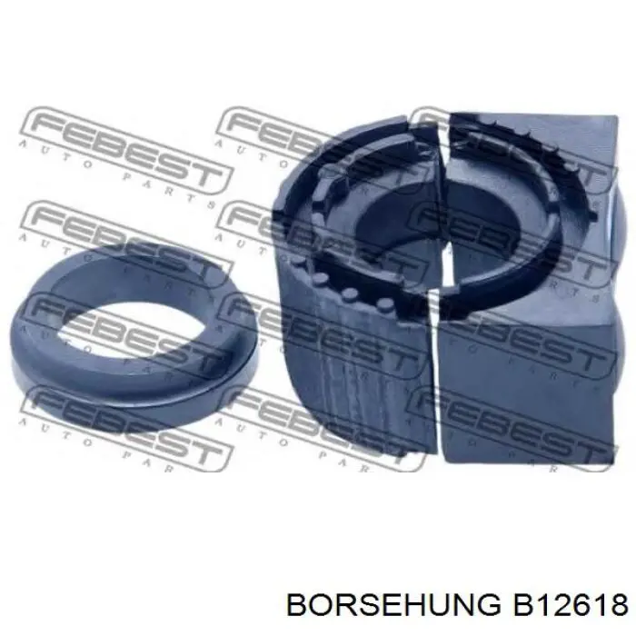 Втулка стабілізатора переднього B12618 Borsehung