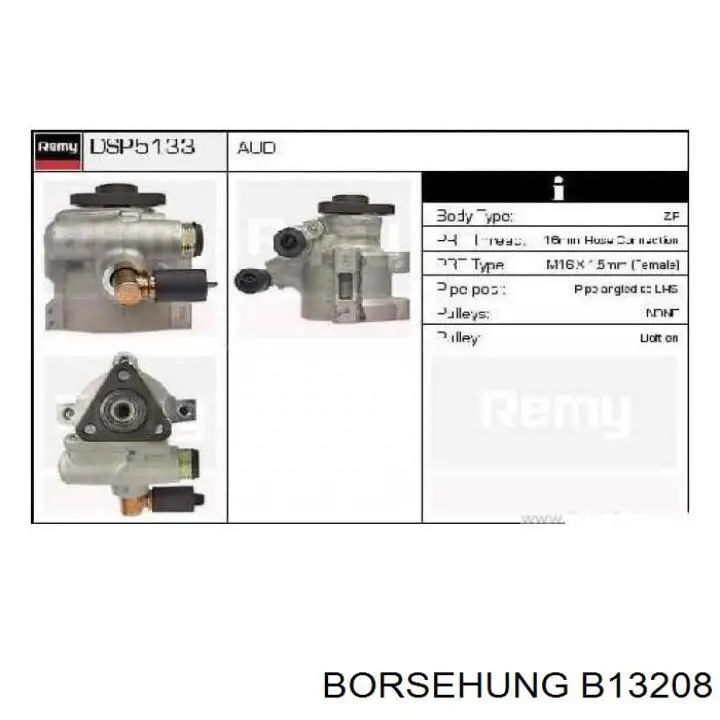 Купити B13208 Borsehung Насос гідравліки