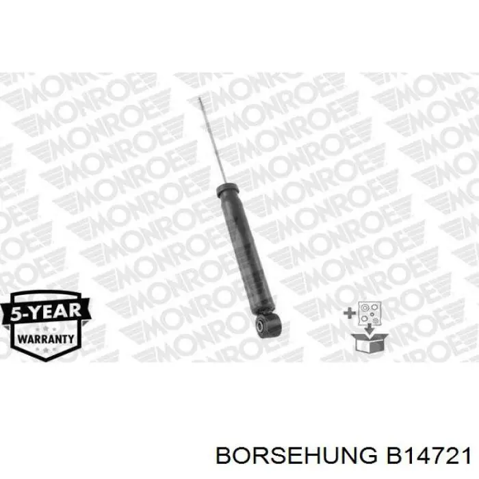 Задній амортизатор Borsehung B14721