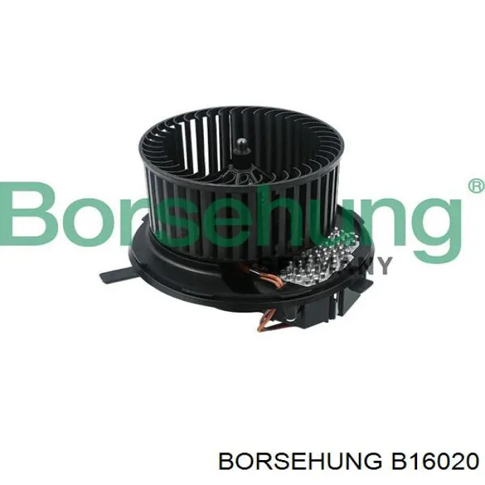 Двигун вентилятора пічки (обігрівача салону) Borsehung B16020 ціна, від 38.81 USD