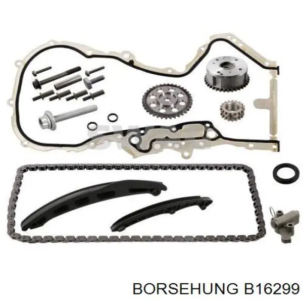 Ланцюг ГРМ, комплект Borsehung B16299 ціна, від 87.34 USD