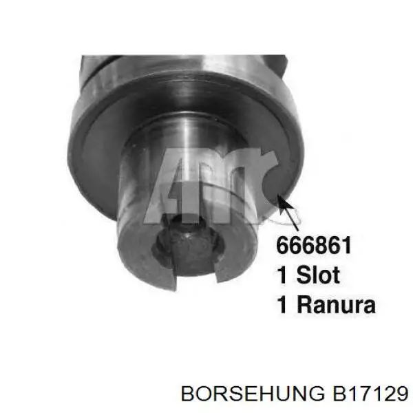 B17129 Borsehung Вал розподільний