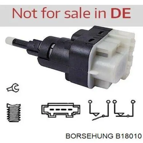 B18010 Borsehung датчик включення стопсигналу