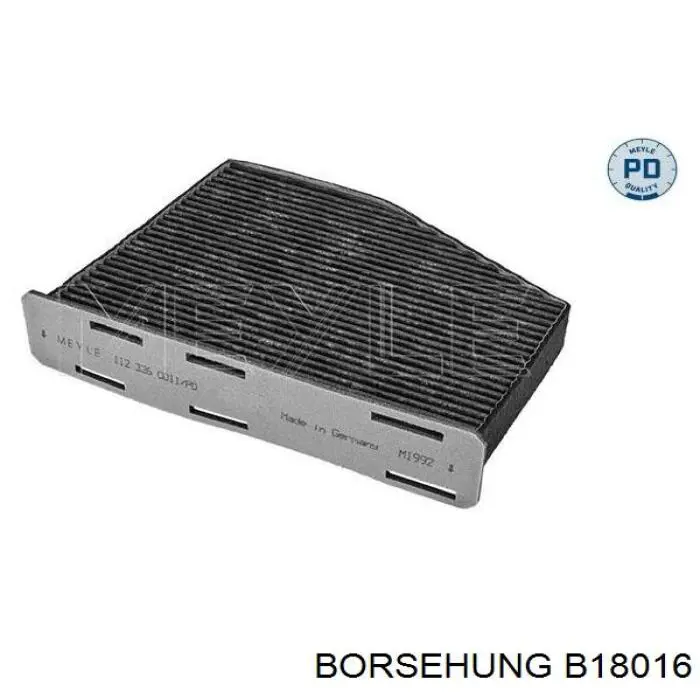 Фільтр повітряний обігрівача Borsehung B18016 ціна, від 11.40 USD