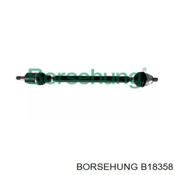 Піввісь передня, права Borsehung B18358 ціна, від 103.49 USD