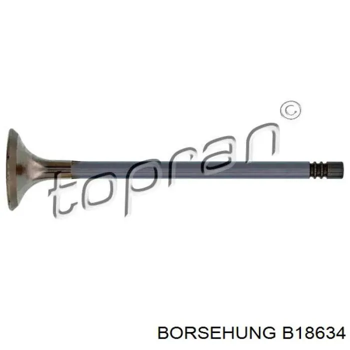B18634 Borsehung клапан впускний