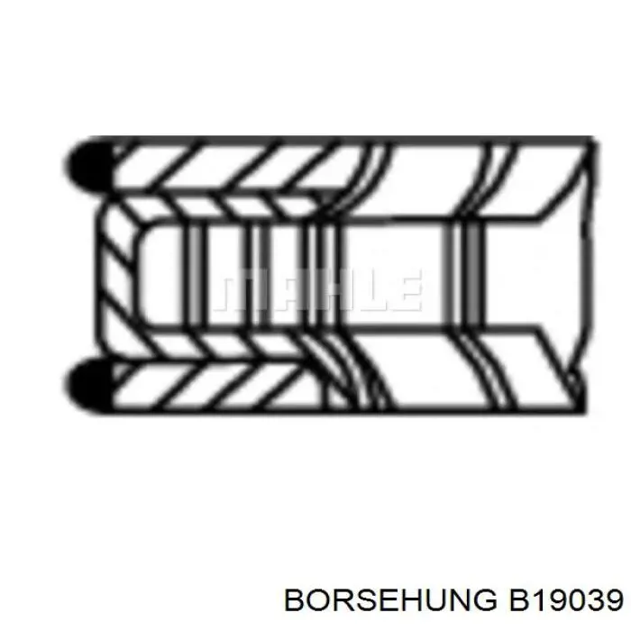 Кільця поршневі на 1 циліндр, STD. Borsehung B19039 ціна, від 14.83 USD