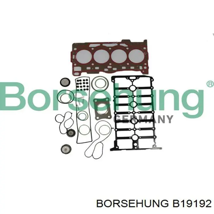 B19192 Borsehung комплект прокладок двигуна, верхній