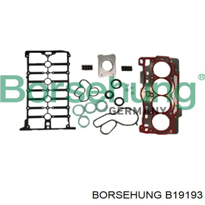 Комплект прокладок двигуна, верхній Borsehung B19193 ціна, від 61.62 USD
