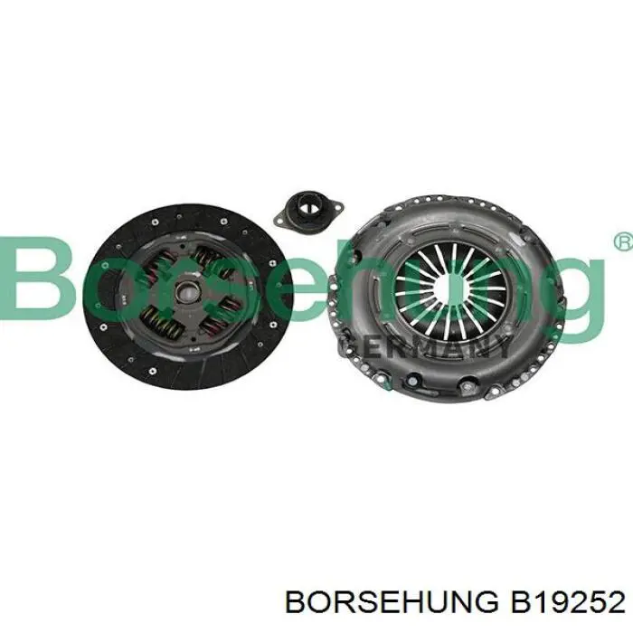 Купити B19252 Borsehung Комплект зчеплення (диск, корзина, підшипник)