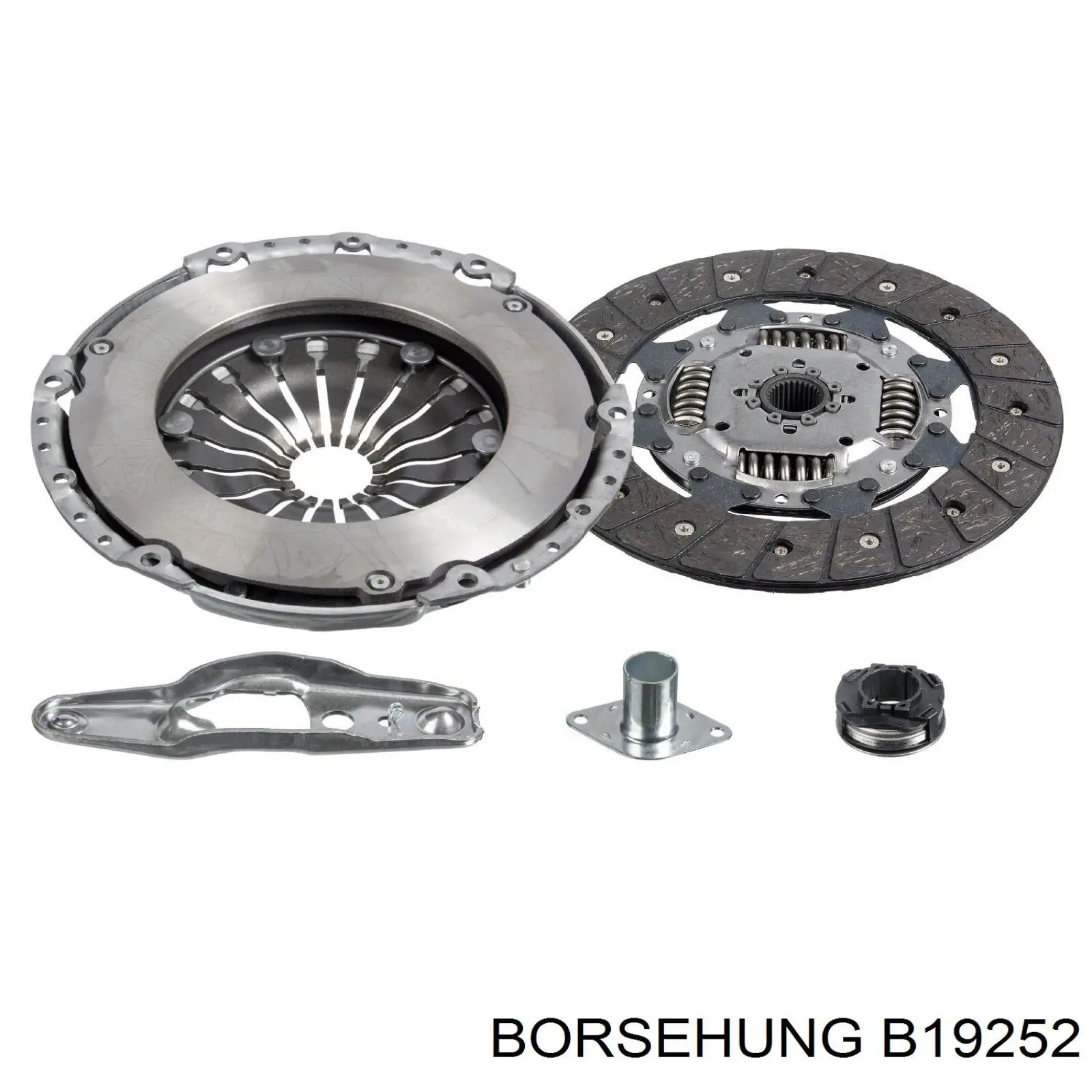 Комплект зчеплення (3 частини) Borsehung B19252 ціна, від 97.86 USD