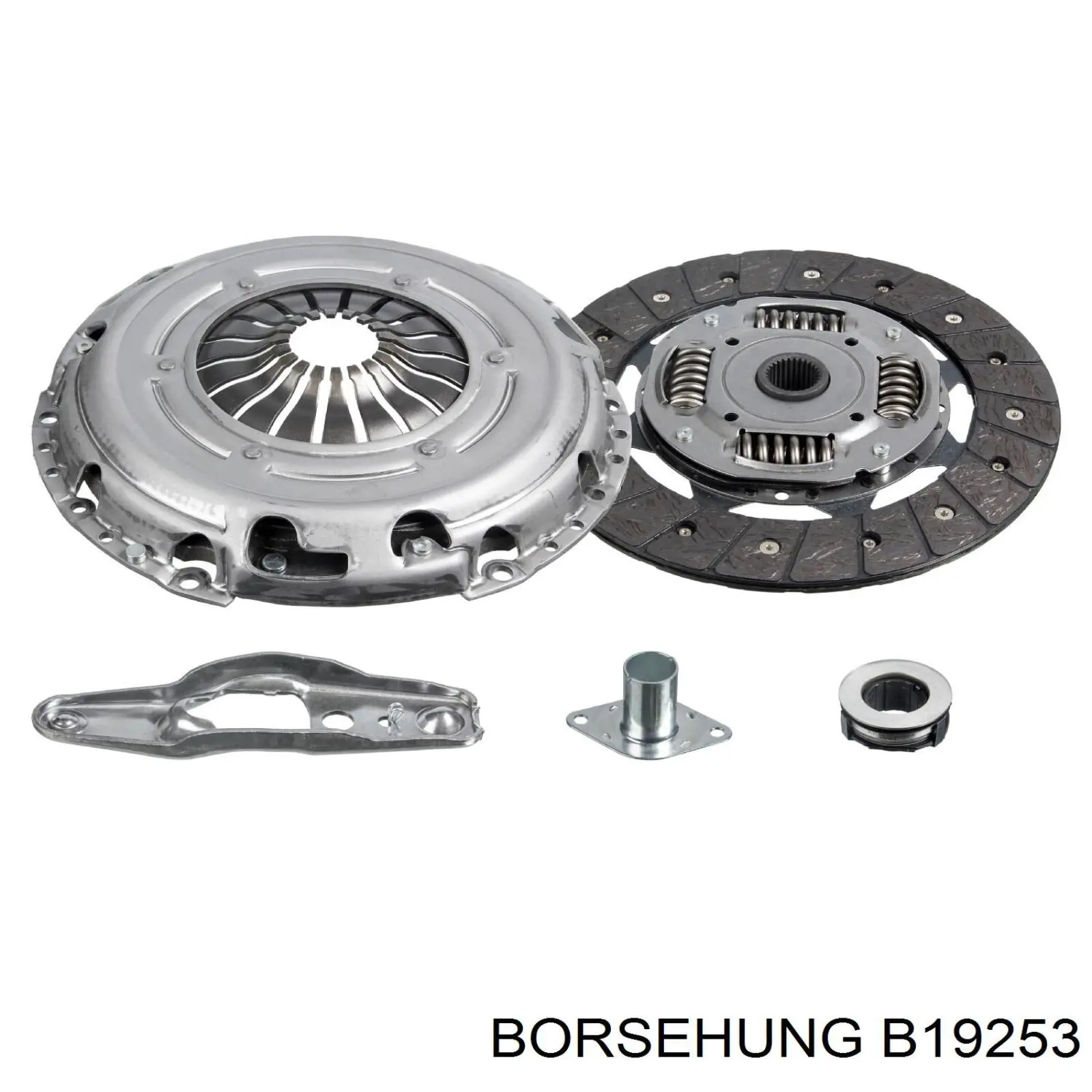 Купити B19253 Borsehung Комплект зчеплення (диск, корзина, підшипник)