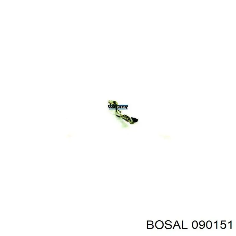 Глушник, передня частина Skoda Fabia (5J2) (Шкода Фабіа)