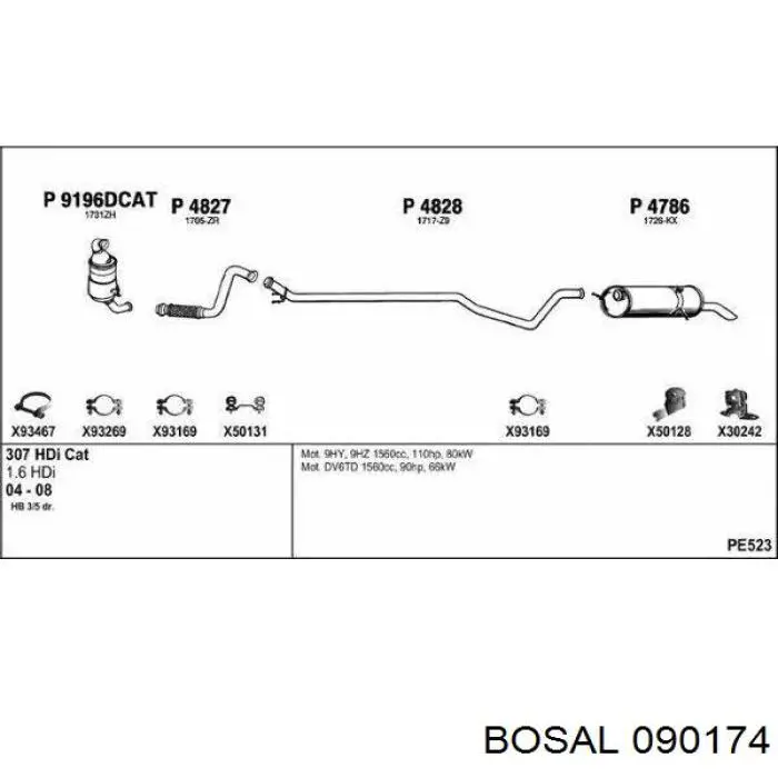  090174 Bosal