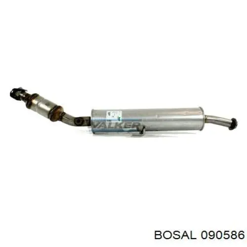 174100D390 Toyota Глушник передній