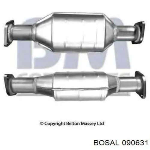 BM80482H BM Catalysts Каталітичний нейтралізатор відпрацьованих газів