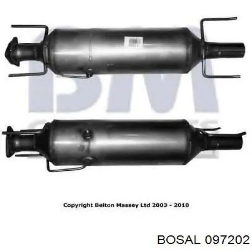 Фільтр DPF Bosal 097202