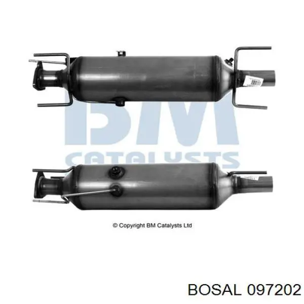 097202 Bosal Фільтр ДПФ