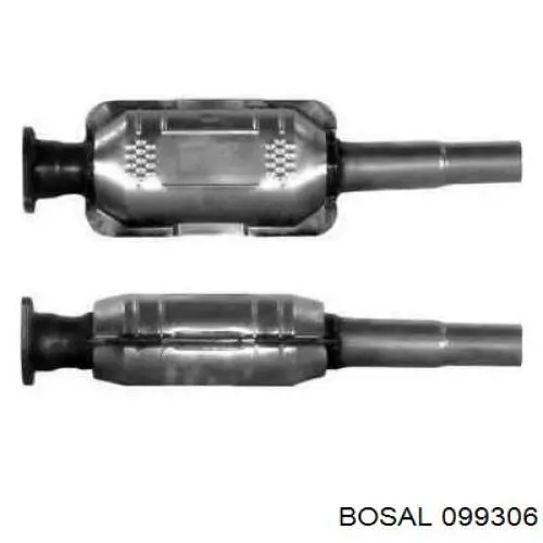 099306 Bosal Каталітичний нейтралізатор відпрацьованих газів