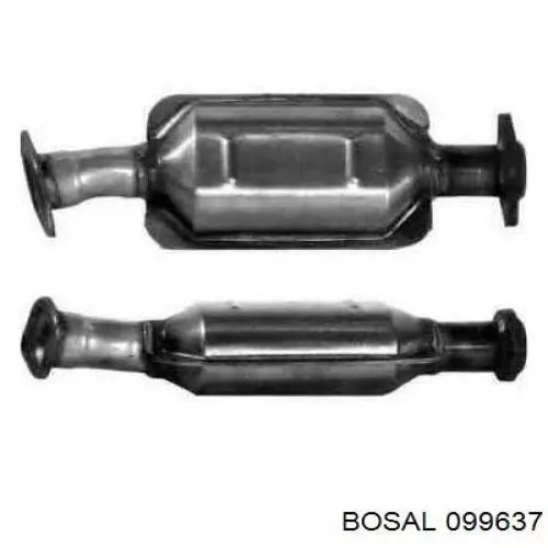 Конвертор-каталізатор (каталітичний нейтралізатор) Bosal 099637 ціна, від 136.70 USD