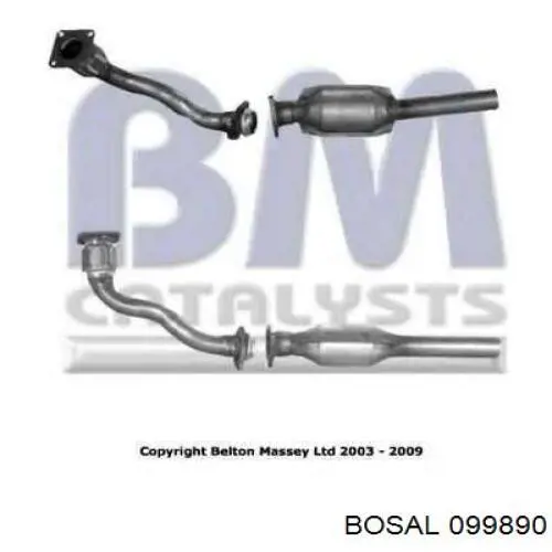165131701EX VAG Каталітичний нейтралізатор відпрацьованих газів