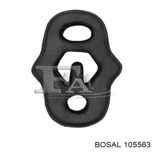 Глушник Bosal 105563 ціна, від 66.55 USD