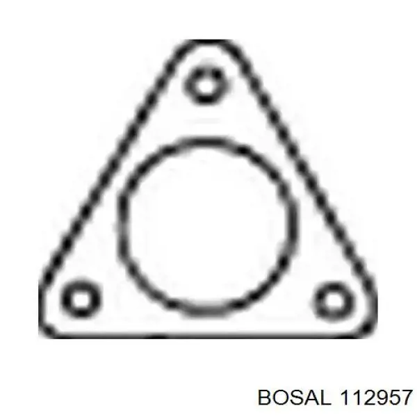 112957 Bosal Прокладка монтажна, глушника