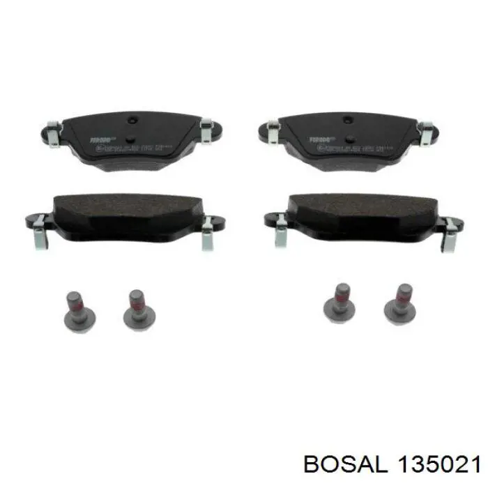 Глушилка задня Bosal 135021