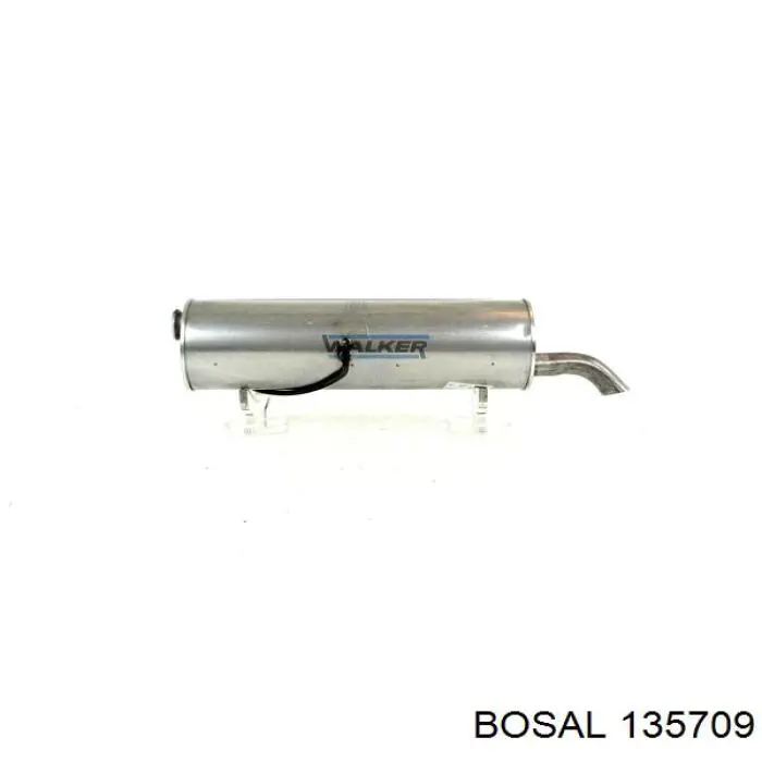 Глушник, задня частина Peugeot 307 200 (3B) (Пежо 307)