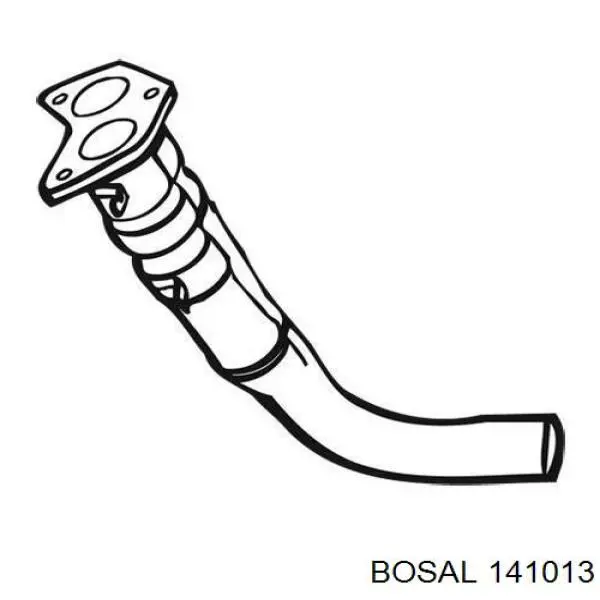 Глушник, задня частина 141013 Bosal