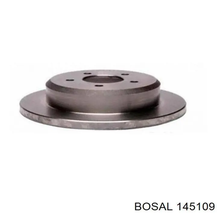 BS145109 Bosal глушник, задня частина