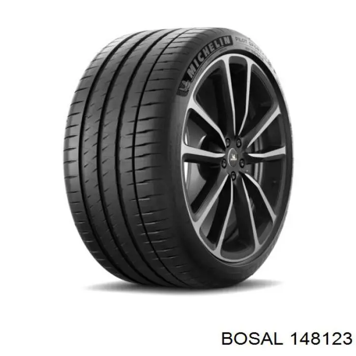 Глушилка задня Bosal 148123