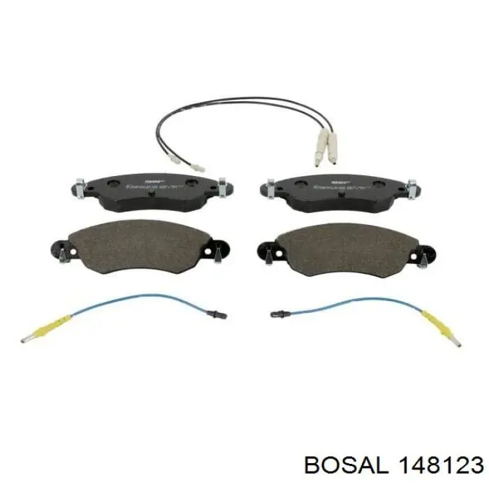 148123 Bosal Глушник, задня частина