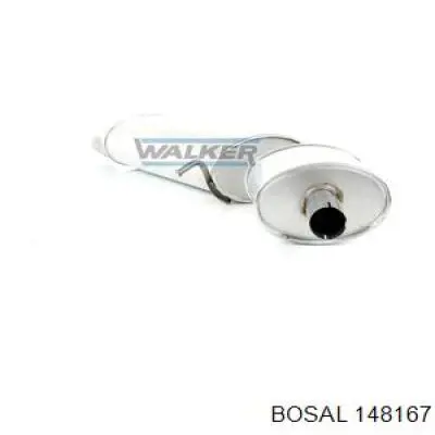 Глушник, задня частина 148167 Bosal