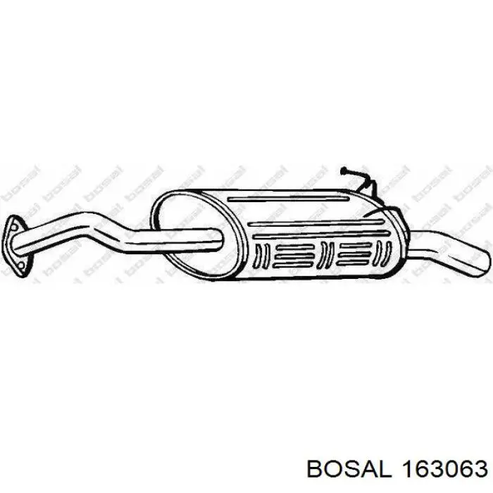Вихлопна труба Polmostrow 0979 ціна, від 102.25 USD