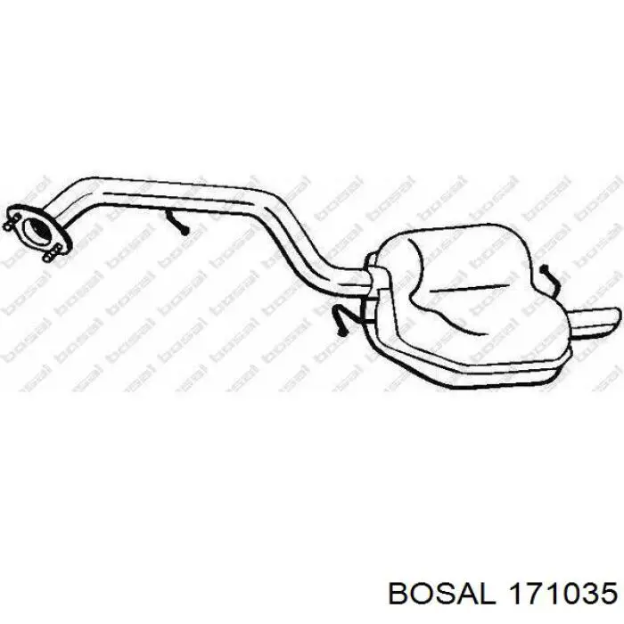 Вихлопна труба Mazda LF2940100G ціна, від 88.76 USD