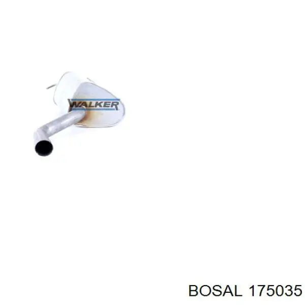 Глушилка задня Asmet ASM01044