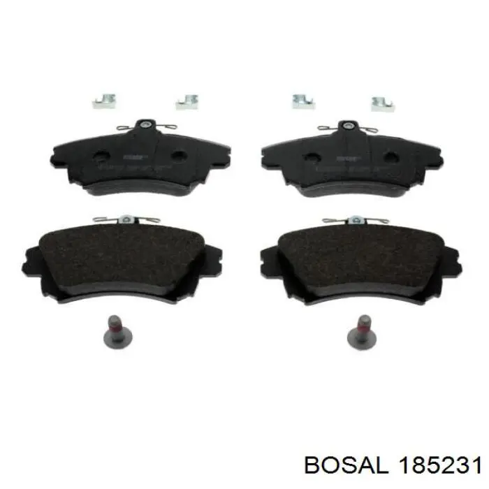 Глушник, задня частина BS185231 Bosal