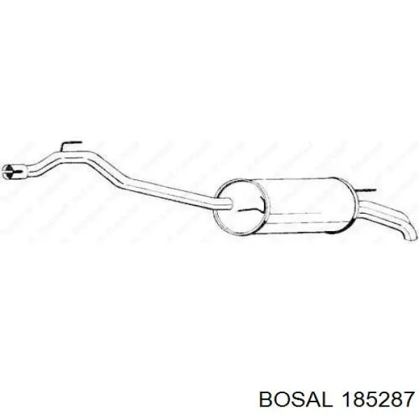 Вихлоп Opel 13128705 ціна, від 72.71 USD