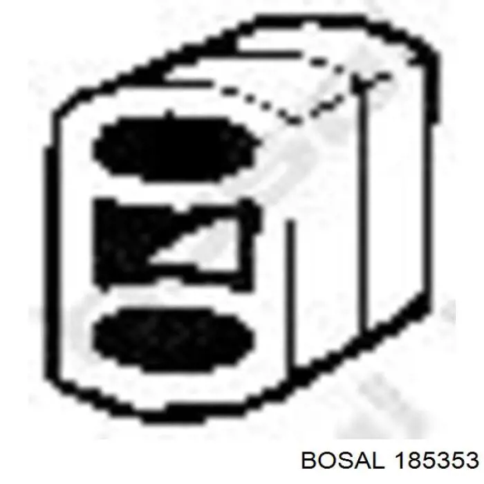 Вихлопна труба Bosal 185353 ціна, від 49.68 USD