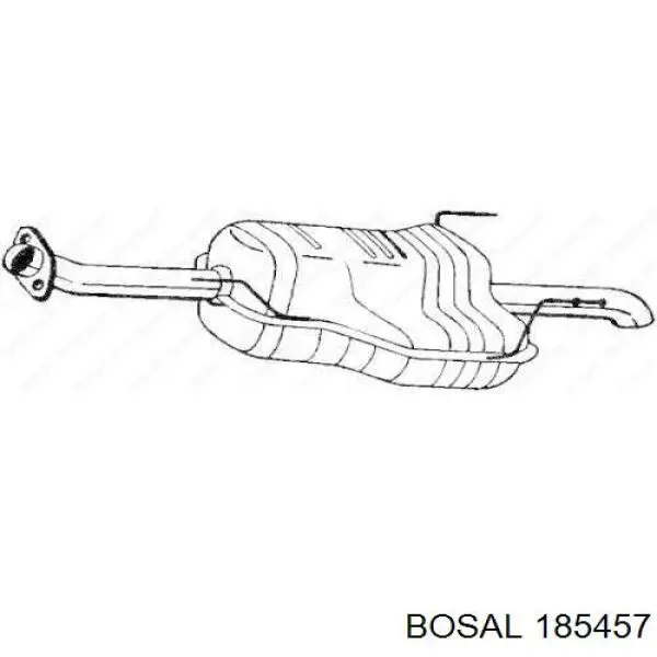 Купити 5852057 Opel Вихлоп
