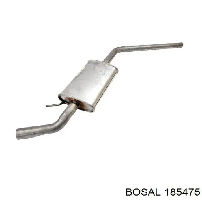 185475 Bosal глушник, задня частина