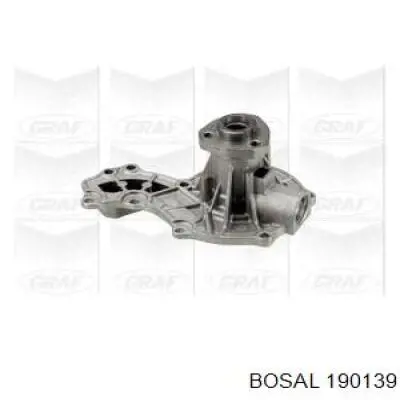 190139 Bosal Глушник, задня частина