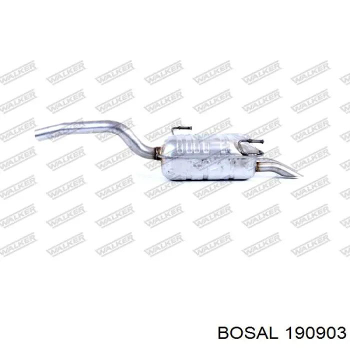 Вихлопна труба Bosal 190903 ціна, від 80.13 USD