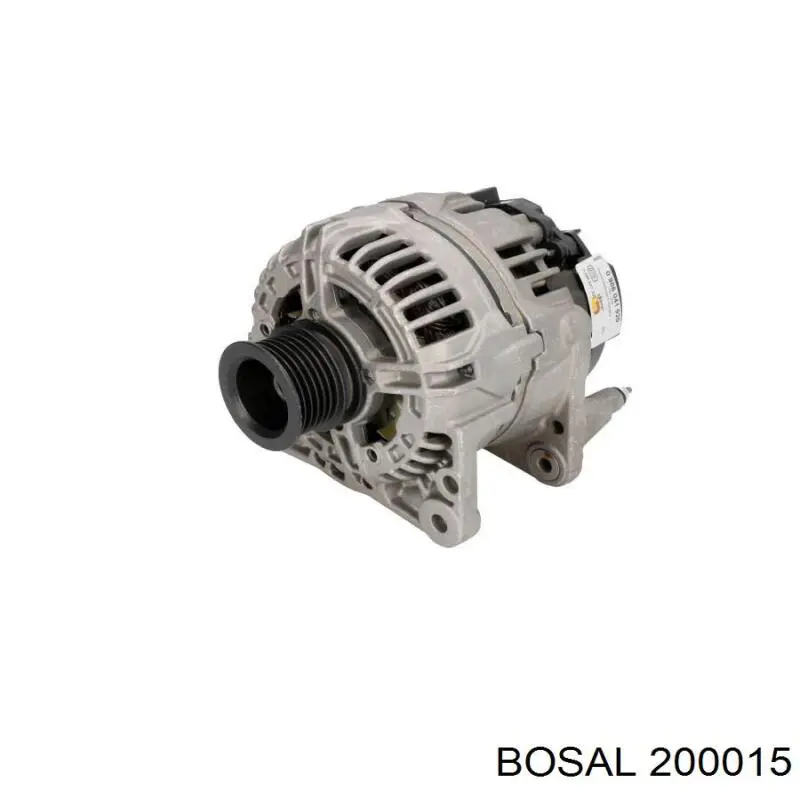 BS200555 Bosal глушник, задня частина
