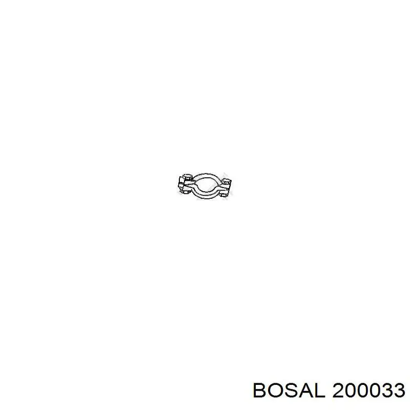 Купити 200033 Bosal Вихлоп