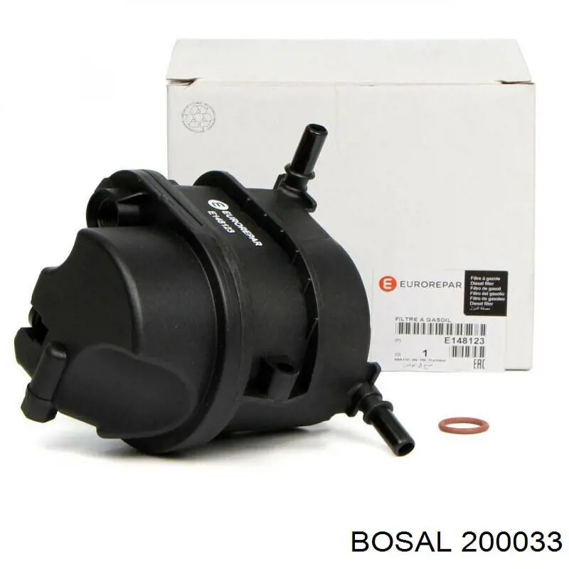 Глушник, задня частина 200033 Bosal