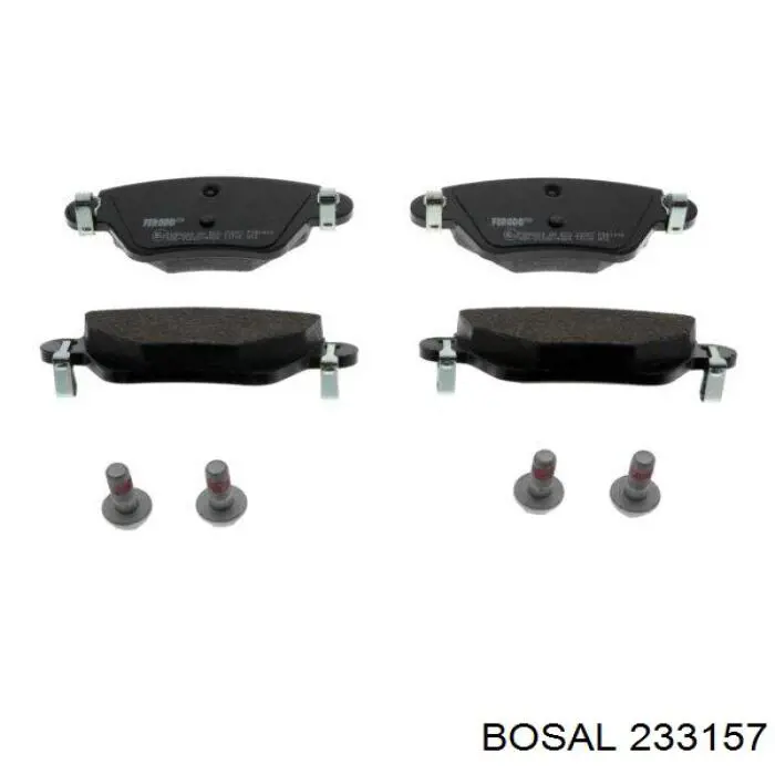 Купити 233157 Bosal Вихлопна труба