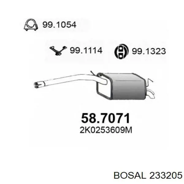  233205 Bosal